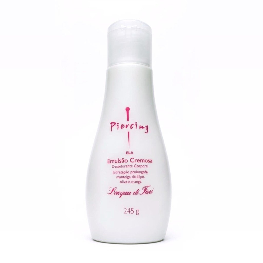 Hidratante Piercing Ela Lacqua 245g L'acqua di Fiori